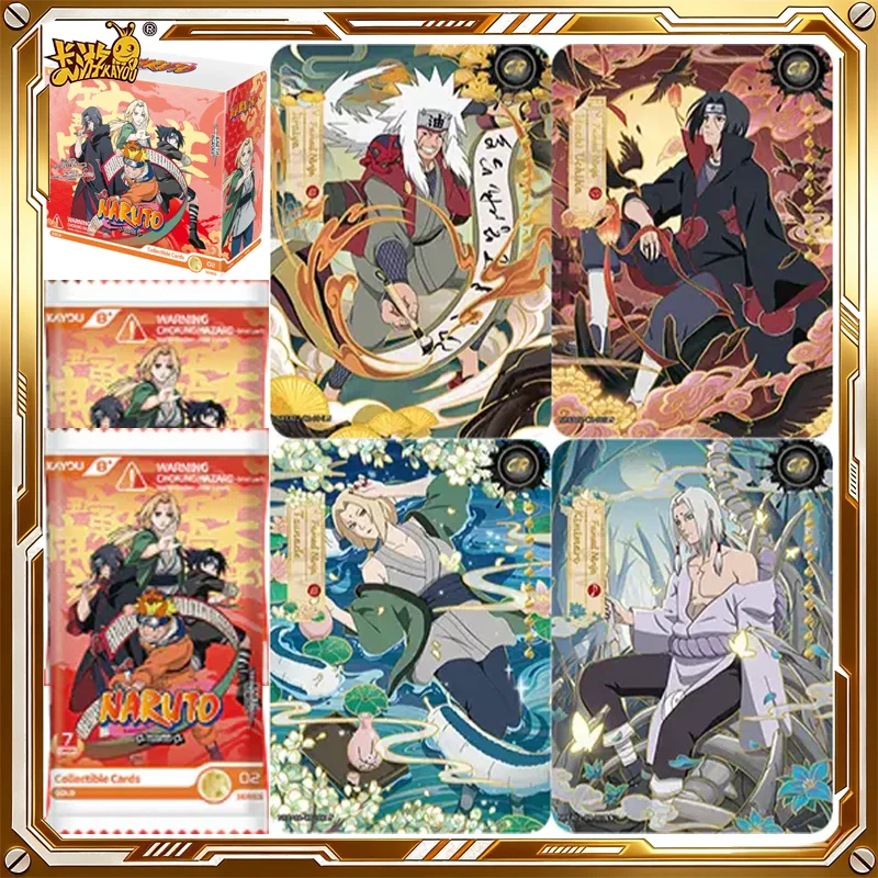 Board Game Naruto - KAYOU การ์ดเกมนารูโตะ ของเล่นสะสม Earth Scroll ภาษาอังกฤษ