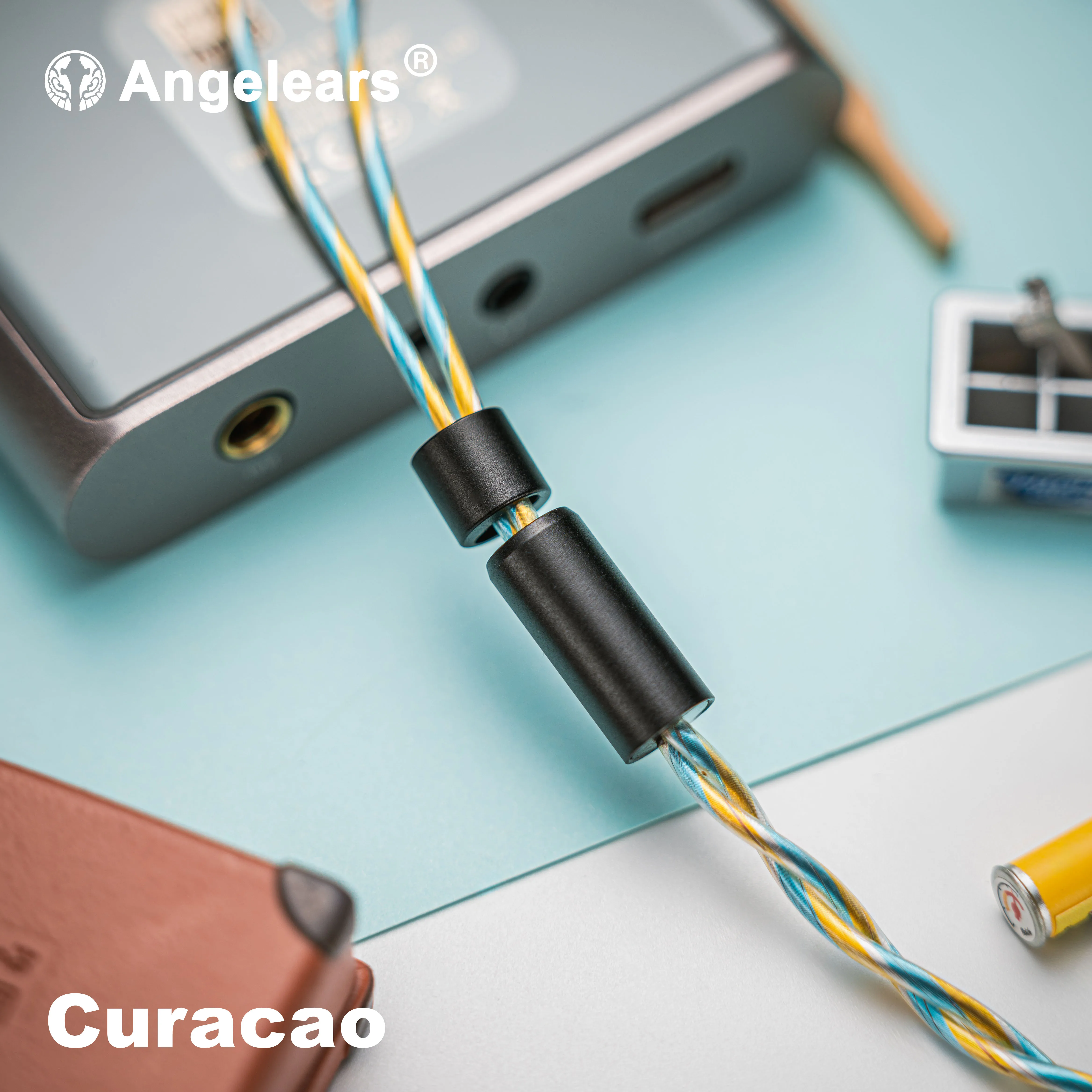 Cable de actualización de cobre y cristal único Angelears Curacao 0,78 4,4 mm