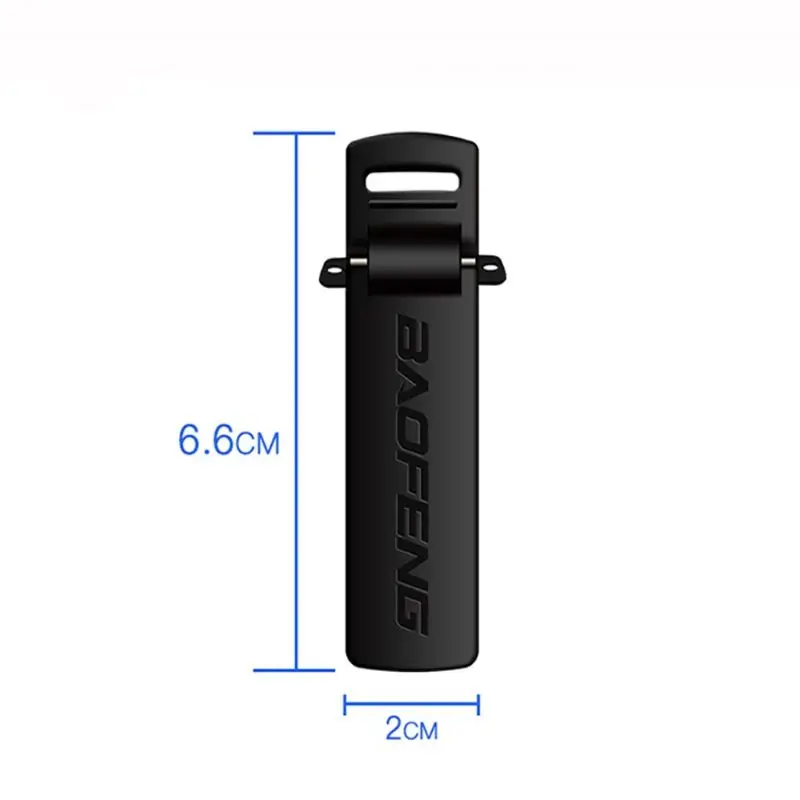 1 pieza Clips cinturón Radio resistentes y duraderos para UV5R Walkie Talkie Retevis RT-5R RT5R Radio J7105T