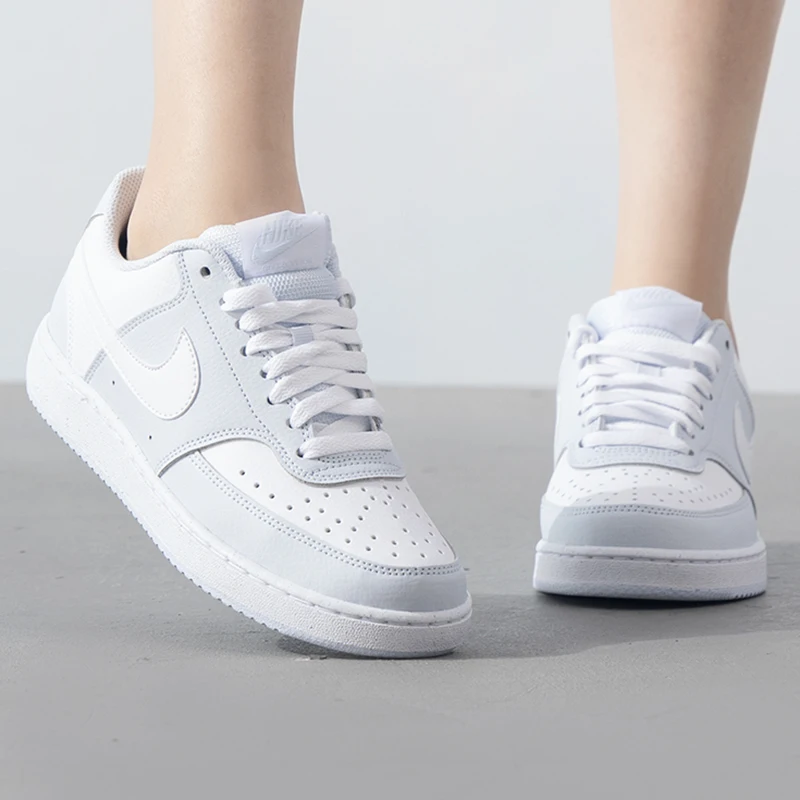 

NIKE COURT VISION LO NN Casual Shoes Women's Shoes 2024 New Breathable Sneakers LOw-top Retro Board Shoes DH3158-004