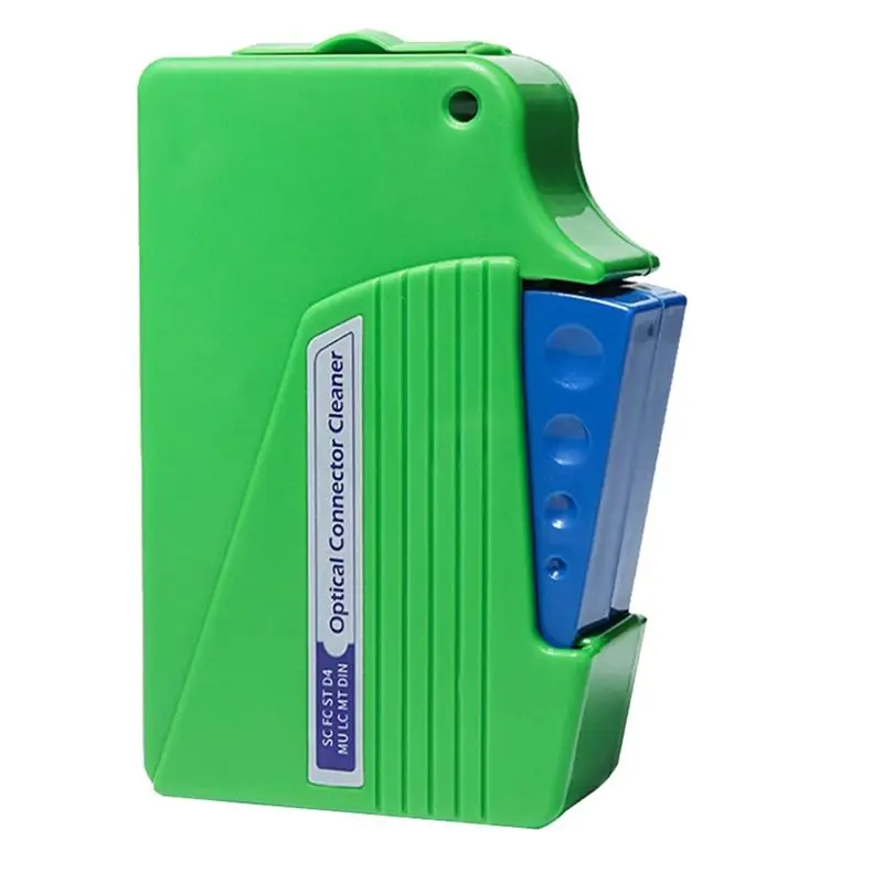 

Новый технический волоконно-оптический очиститель торцевых линий, кассета, коробка для чистки торца, очиститель для косичек для FC/SC/ST/LC, инструменты для очистки оптоволокна