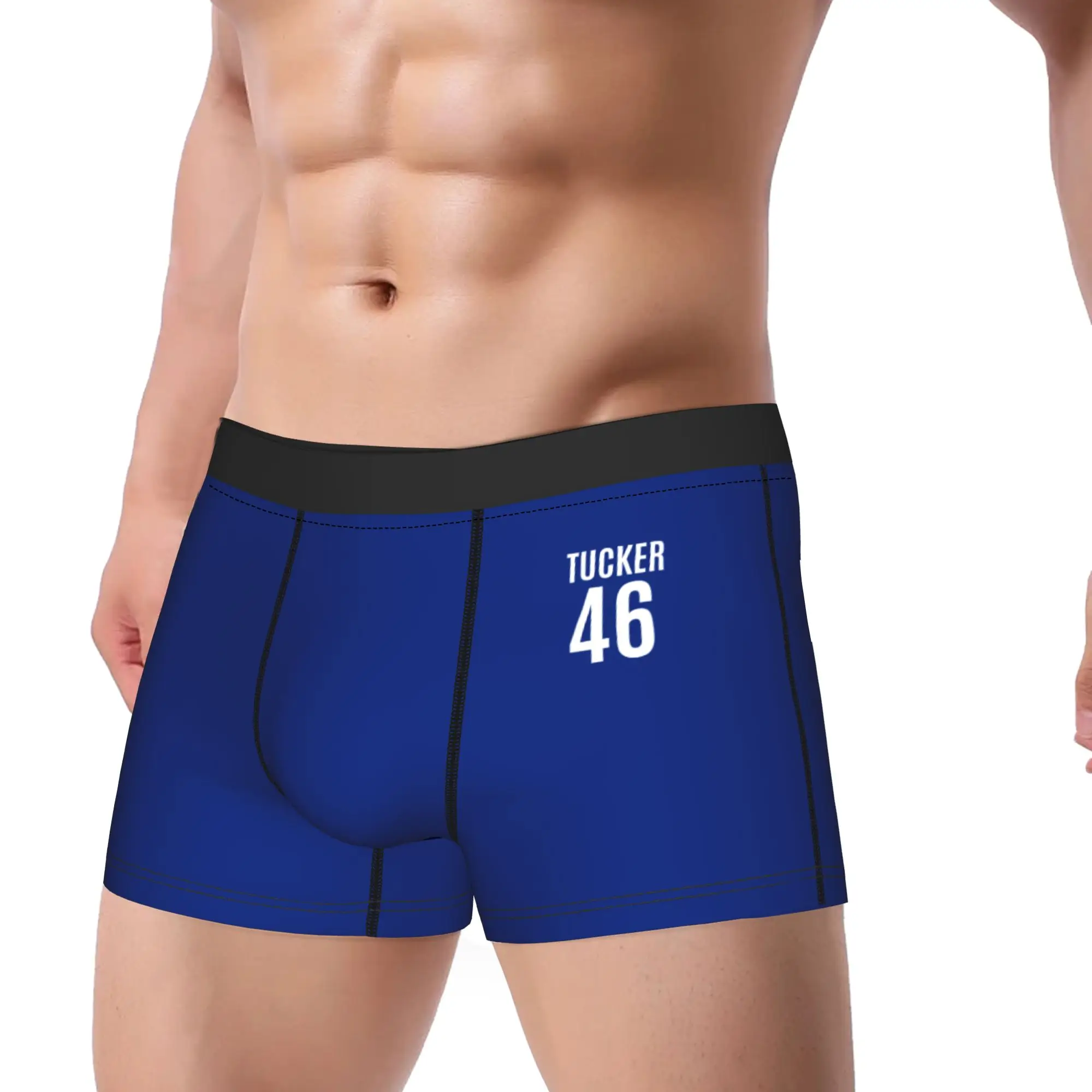 Man Off Campus Tucker Boxer Briefs Shorts Panties Soft Underwear Number 46 Male Humor S-XXL Underpants
