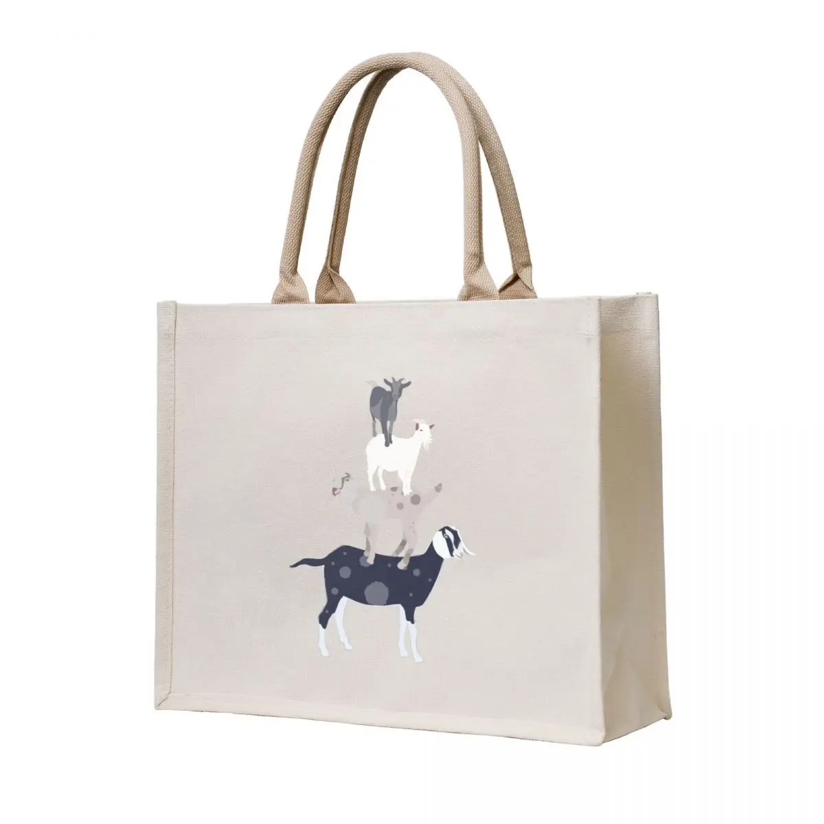 

Goat Stack Tote Bag Women's shopper bag cloth bag woman Eco shopper bags