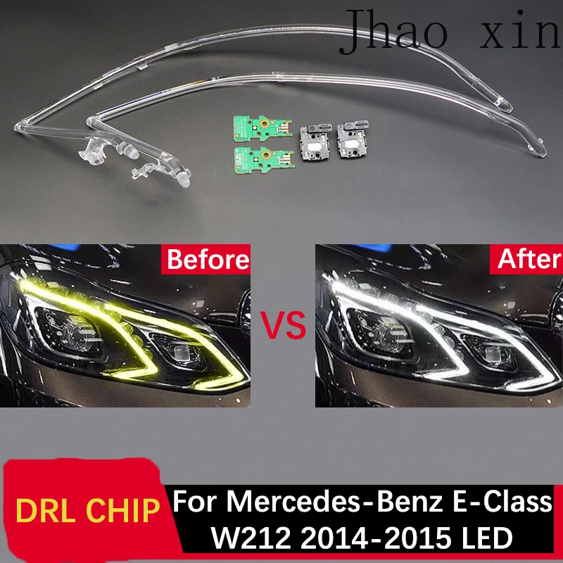 

Daytime Running Light Ballast Angel Eyes Circuit Board White for Mercedes-Benz E-Class W212 Car DRL CHIP Lamp Tube 2014-2015 LED