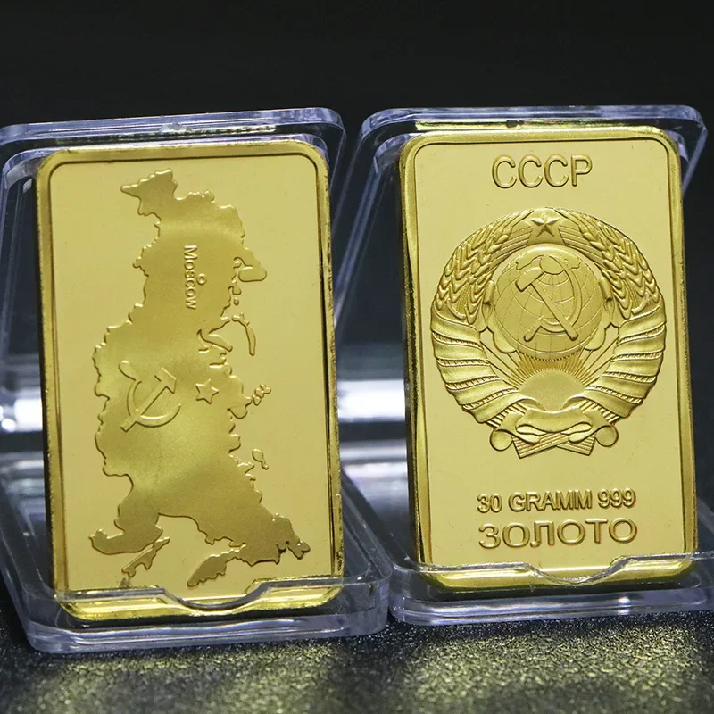 500 Euro Gold Banknote Bar Gold Plated Metal Bars Souvenir Gifts Soviet Commemorative Imitation Gold Bullion