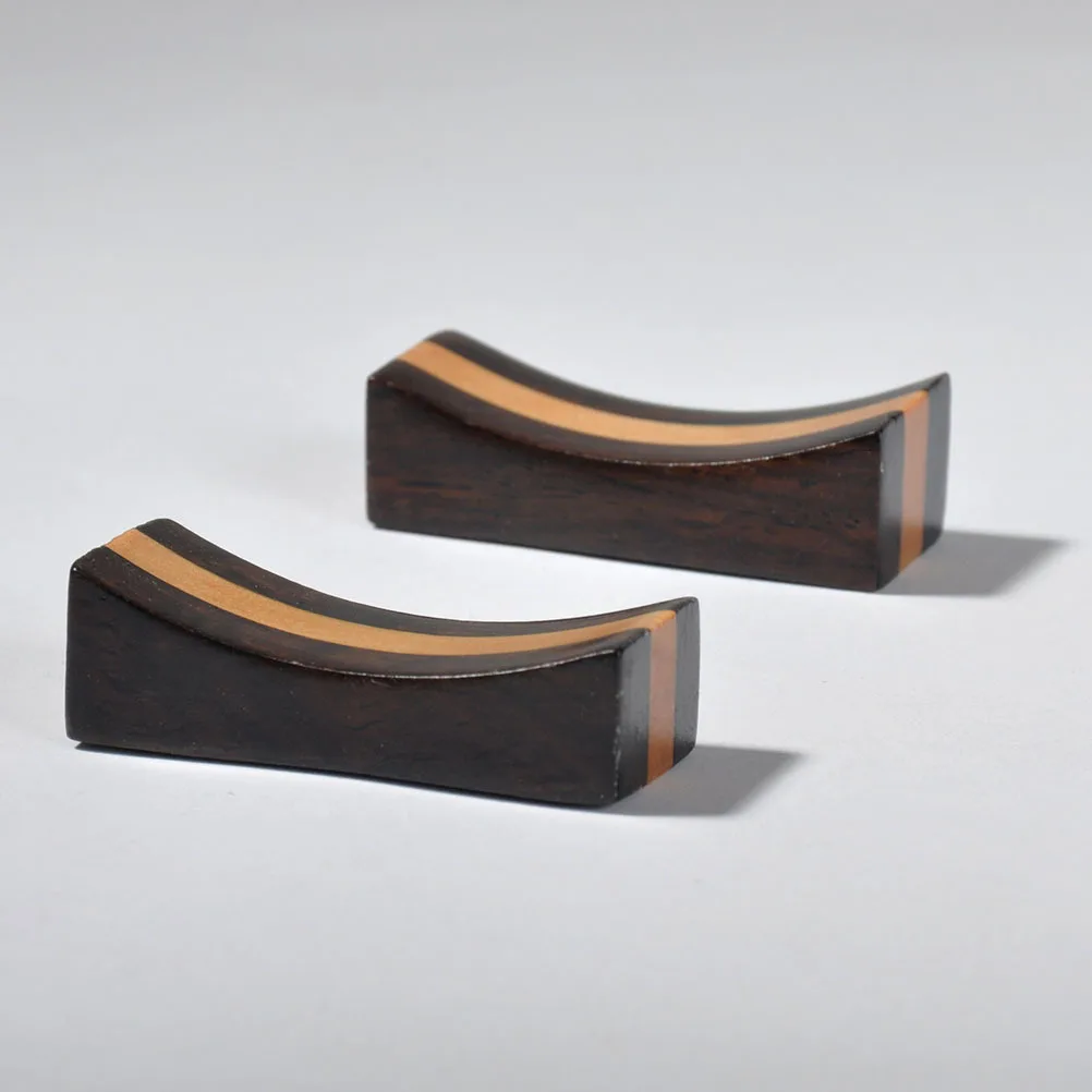 

4Pcs Wooden Chopstick Rests Smooth Surface Elegant Table Decor for Dining Kitchen Cutlery Organizer Multifunctional Spoon Fork