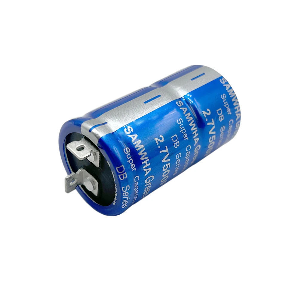 SAMWHA Green-Cap 2.7V500F 16V83F 자동차 정류기 모듈 35*62mm용 알루미늄 전자 플랫 풋 유형