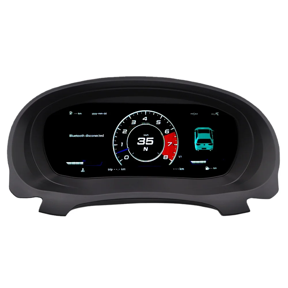 Digital Dashboard Panel Virtual Instrument Cluster Cockpit Lcd Speedometer for  Golf 6 7 Passat B6 B7 B8