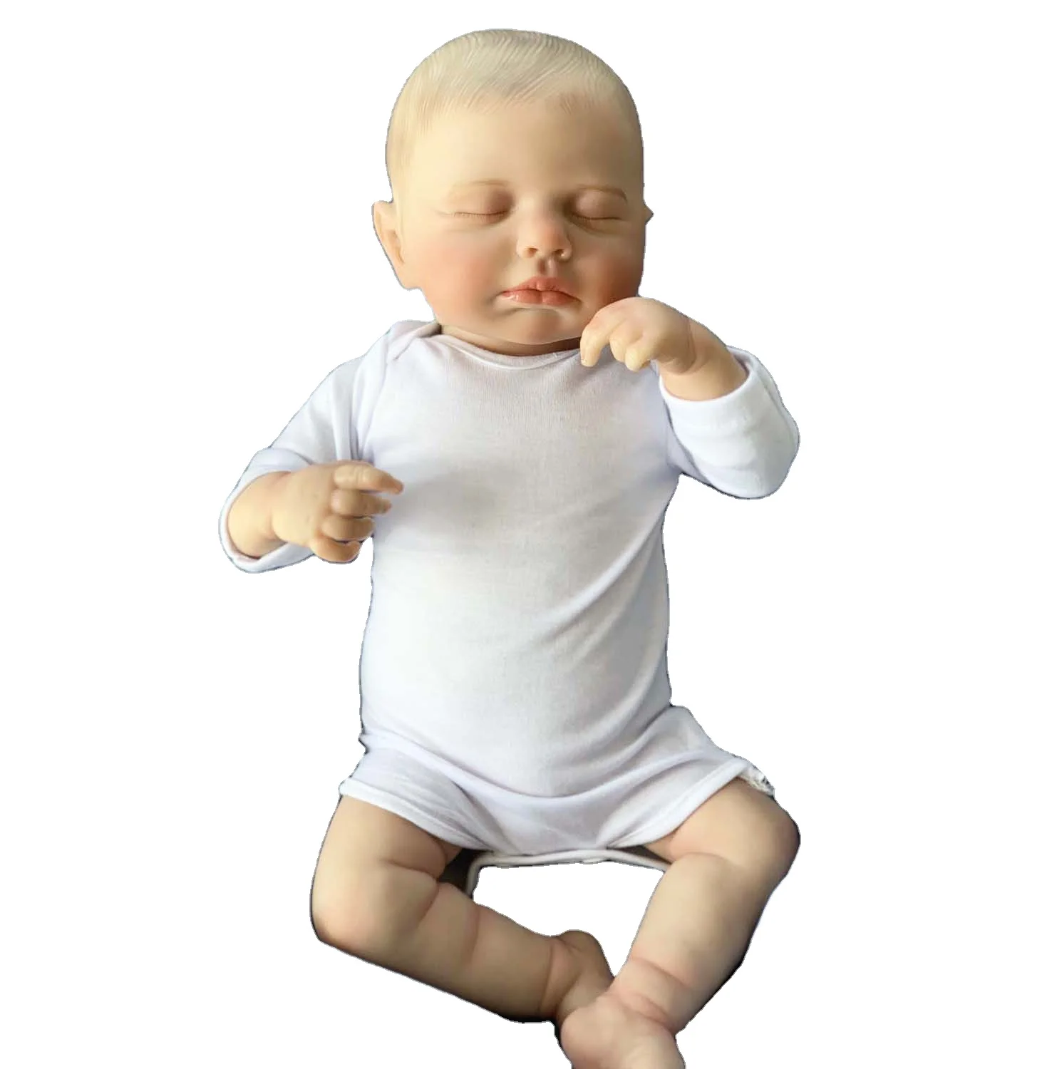Realistic Sleeping Baby Doll Toy Full Body Silicone Vinyl Baby Dolls That Look Like Real