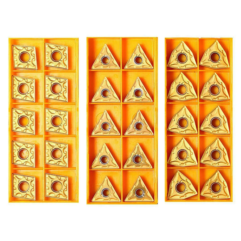 30pcs CNMG431 WNMG431 TNMG331 Carbide Inserts Turning Turning Insert CNC Lathe Turning Tool Blades For Steel Polishing