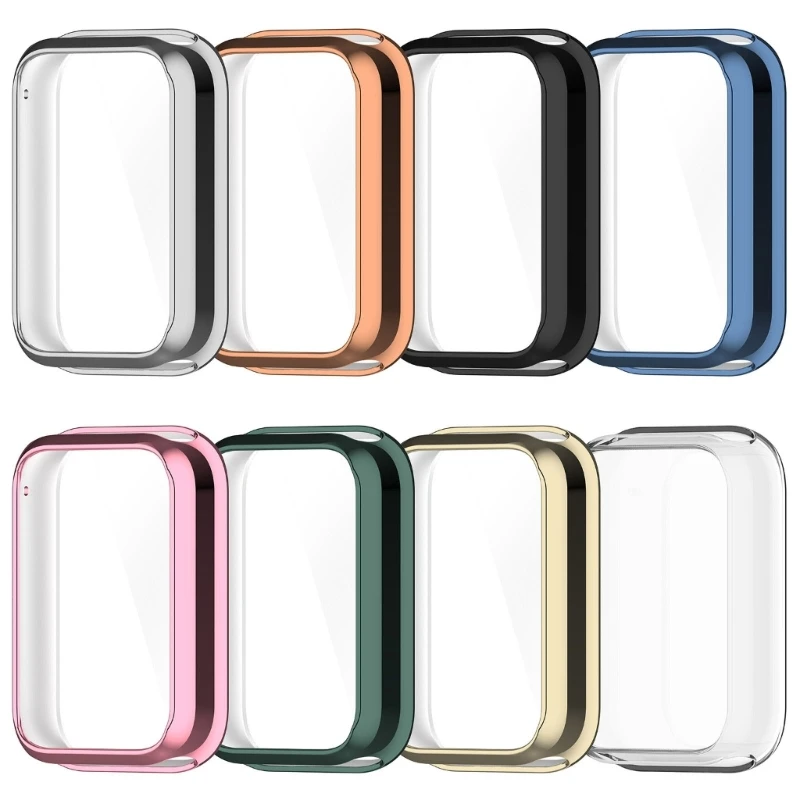 Watch Screen Protector Case Band Strap for xiaomi smart band 8 pro Wristwatch Full Coverage Anti-scratch Cover Housing