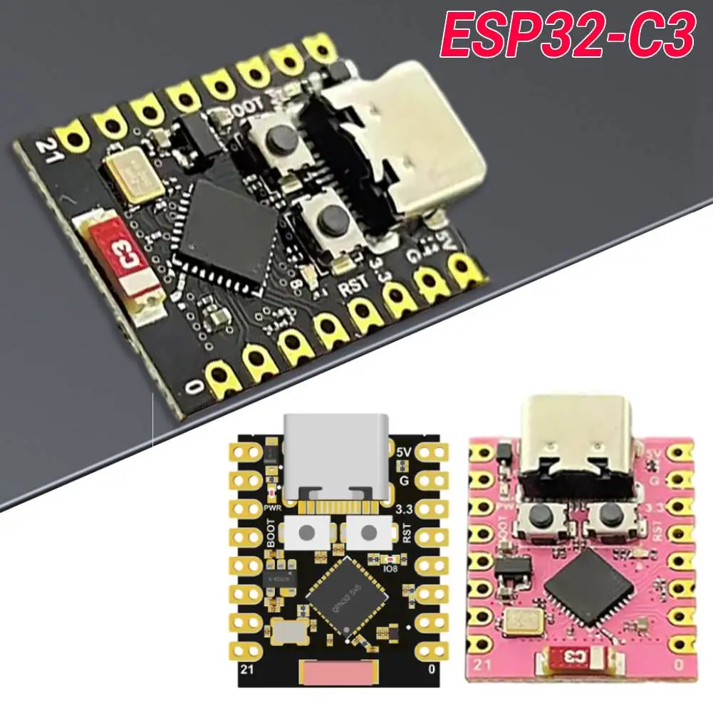 ESP32-C3 Development Board WiFi Bluetooth-Compatible ESP32 SuperMini Dev Board 3.3-6V Power Supply Low Power