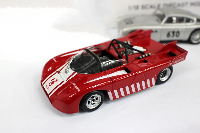 Modèle de voiture de course moulé sous pression pour cadeau de collection, Fiat Abarth 1/43 SE022 3000, jouets, nouveau, 1971