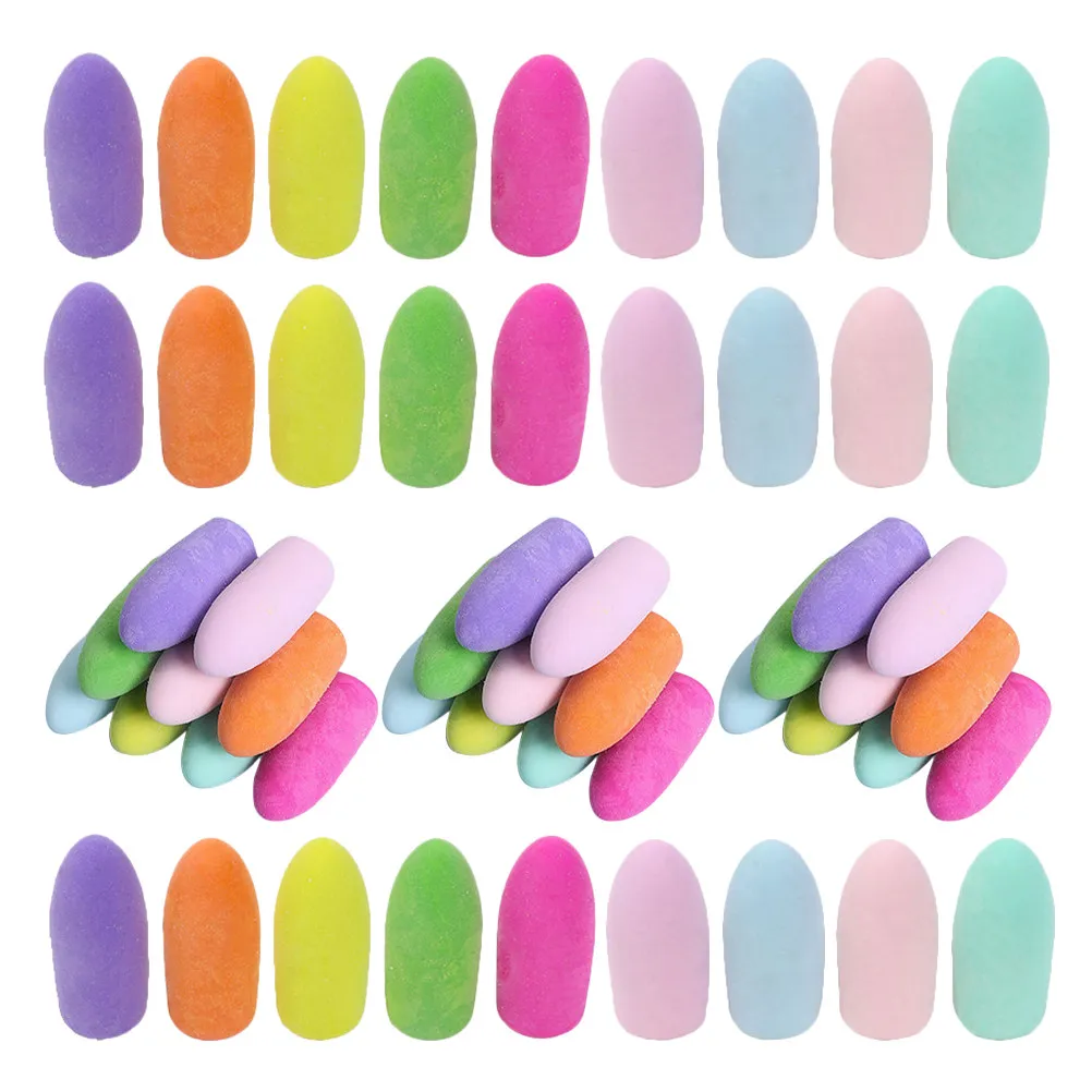 150pcs-colorful-bullet-erasers-pencil-caps-tpr-eraser-caps-decorative-pencil-extenders-lightweight-school-supplies-for-students