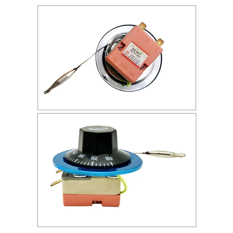 KYCOR温度制御スイッチ50-400 ℃ (122-752 ℉ ) 電気オーブンサーモスタット調整可能デジタル 250V 16A