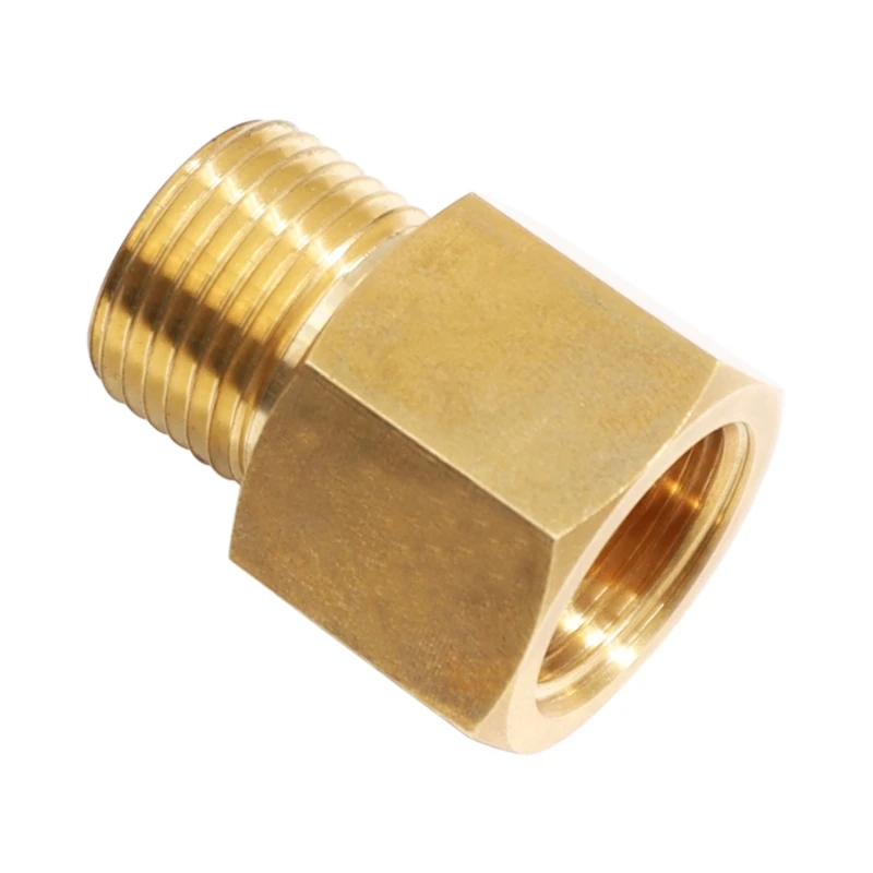 Convenient Bottle Connector W21.8 Thread Adapter CO2 Cylinder Adapter Carbonation Accessory Brass Material Connector