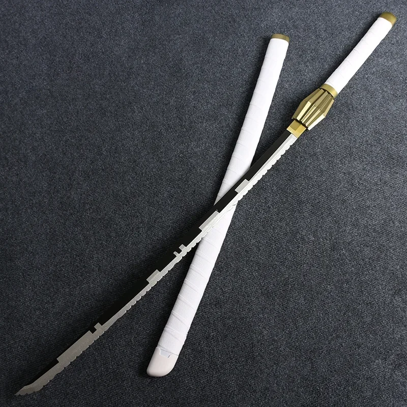 Newest Bleach 110cm Cosplay Anime Wood Role Playing Zaraki Kenpachi Assembled Sword 43inch Model Katana