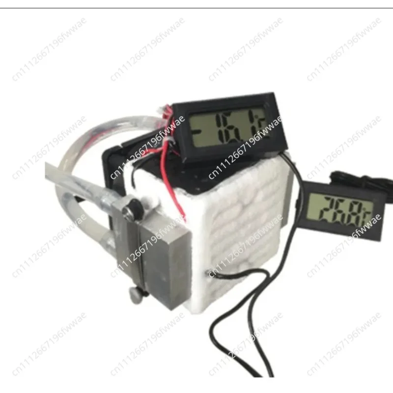 For 12V 108W semiconductor refrigeration chip air-cooled space small air conditioner water-cooled radiator