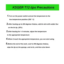 T12 Iron Tips for Hakko FX951 #6