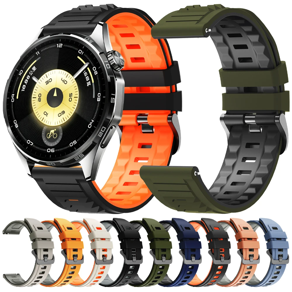 �y�Z�[�����zHUAWEI WATCH�p�V���R�����X�g�o���h GT6 Pro�AGT 6�A5�A4�A3�ASE�A2�A46mm/Ultimate/Runner/Buds/Watch 3�A4�A5 Pro�A22mm�X�|�[�c�X�g���b�v�u���X���b�g