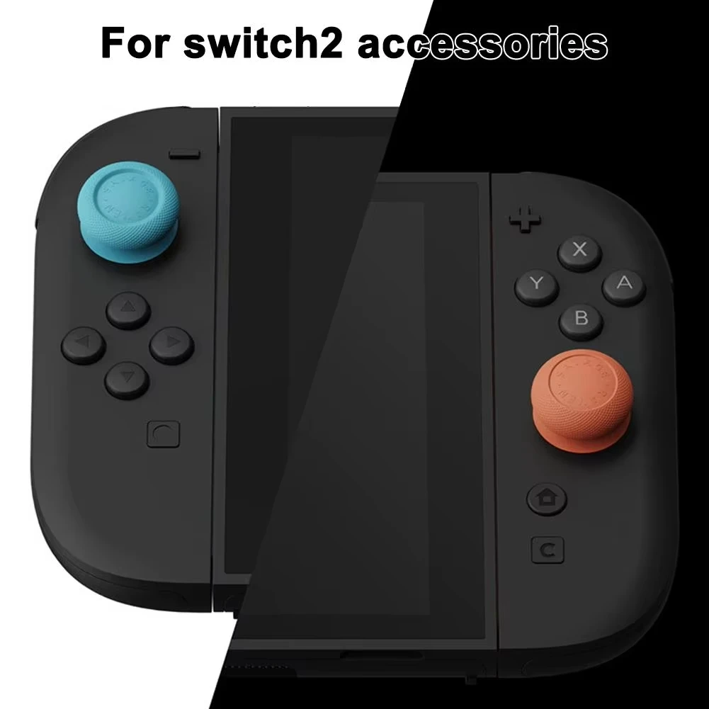 

Cap Thumbstick Cover Game Accessories Joystick Cap Thumb Grip Set For FPS CQC Thumbstick Cover for Nintendo Switch 2