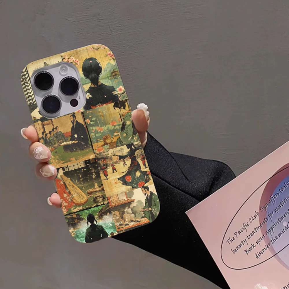 50pcs Retro Classic Japanese Geisha Stickers Laptop Bicycle Guitar Skateboard Sticker Kid DIY Graffiti Waterproof Stickers