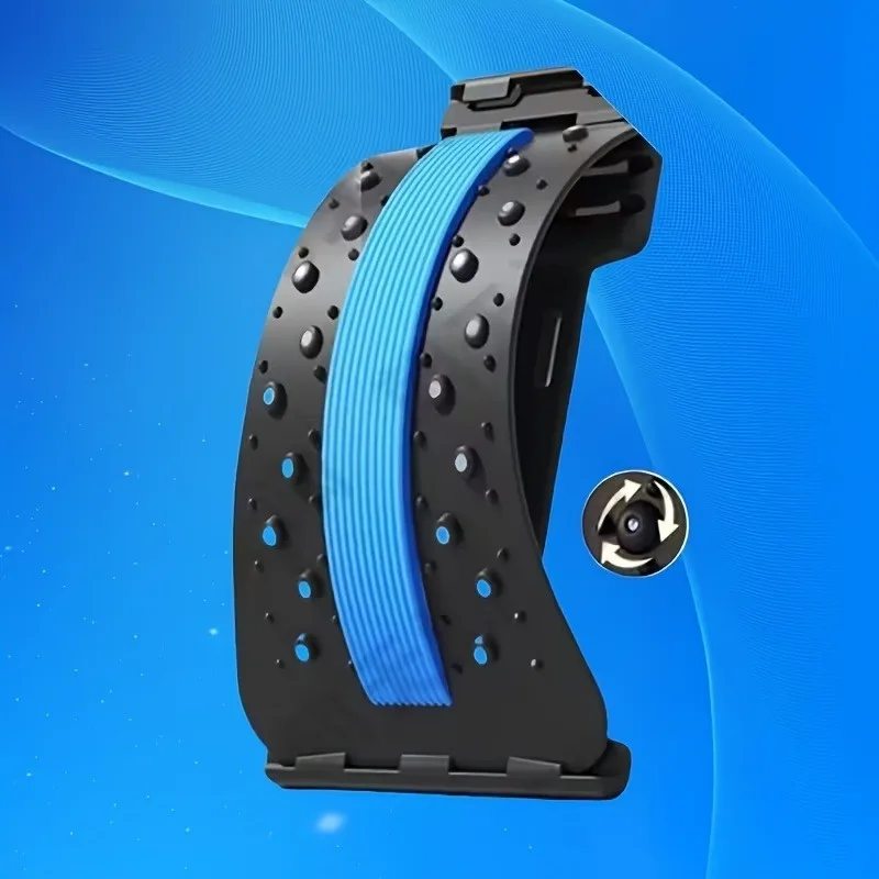 Lumbar Reliever, Cushioned Waist Support Belt, Lumbar Pain and Strain Relief Traction Massager, Lumbar Disc Corrector