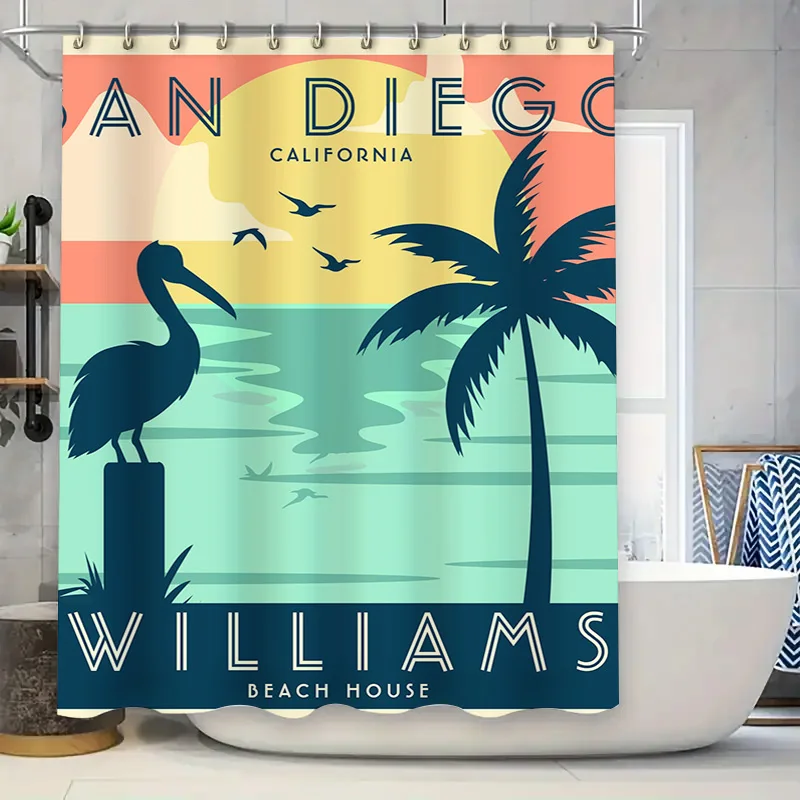 Modern Mosaic Blue …