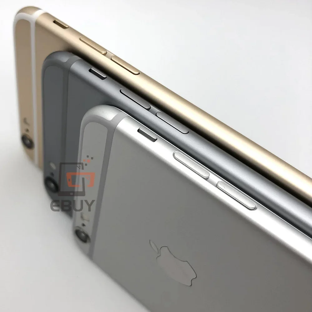 هاتف Apple iPhone 6 Plus 6P 3G 4G الأصلي المحمول 5.5 "16/64/128GB ROM ثنائي النواة IOS 8MP بصمة الإصبع غير مقفلة الهاتف المحمول