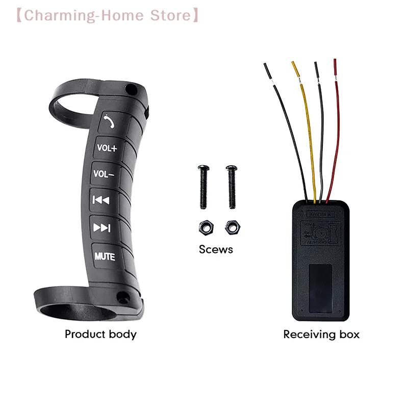 【M】Universal Multi-wheel Wireless Car Multi Steering Wheel Control Remote Controls Car Multi-function Switch Buttons for Android