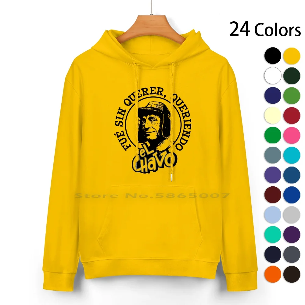 

El Chavo Del Ocho Pure Cotton Hoodie Sweater 24 Colors El Chavo Del Ocho 8 Chapulin Chapulin Colorado Chespirito El Chavo Del 8