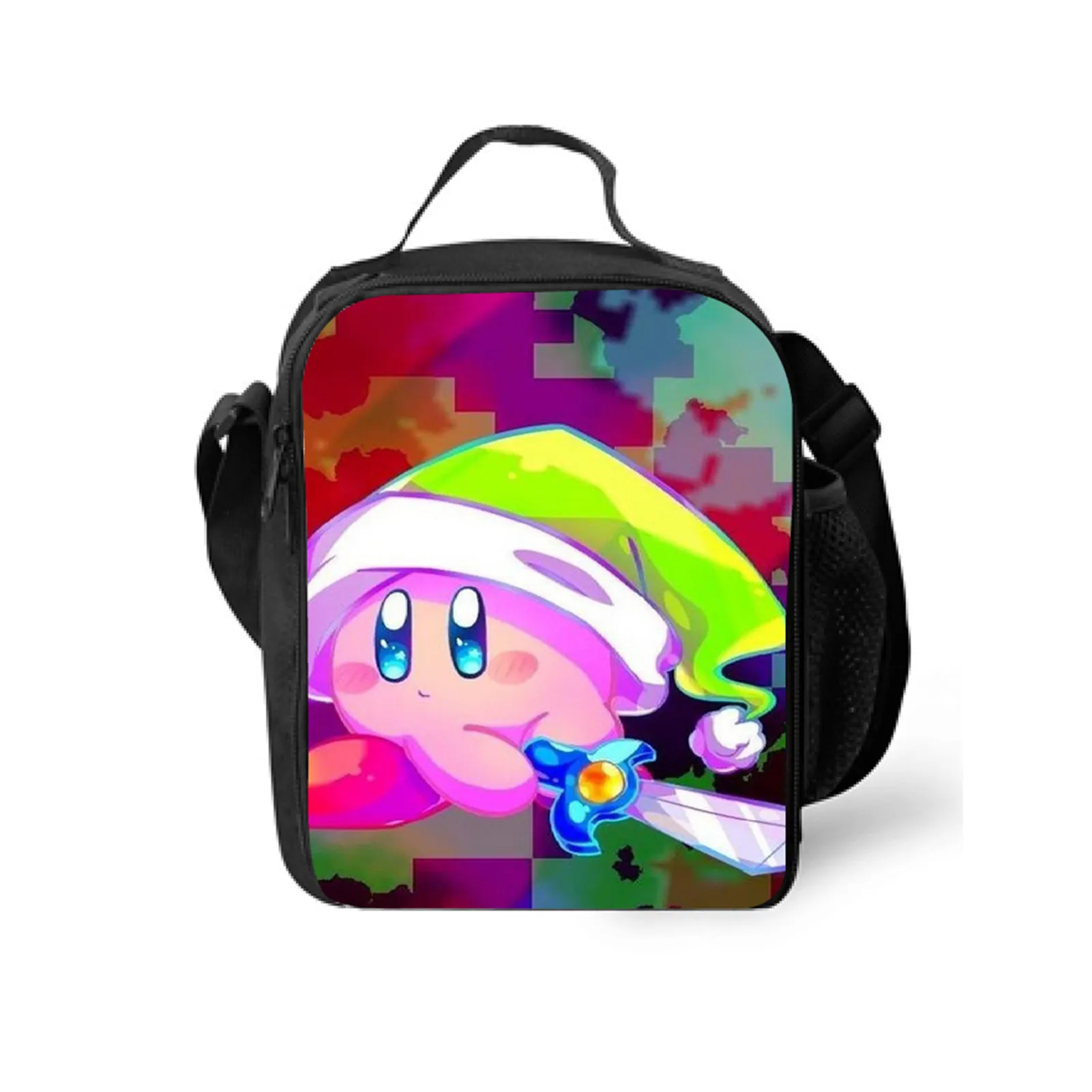Kirby Little Kid мультяшная сумка для обеда