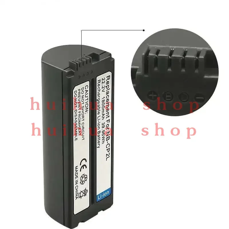 Original NB-CP2L NB-CP2LH battery + charger for Canon SELPHY CP1500 CP1300 CP1200 CP910 CP900 CP800 CP790 CP780 CG-CP200 JM view 5