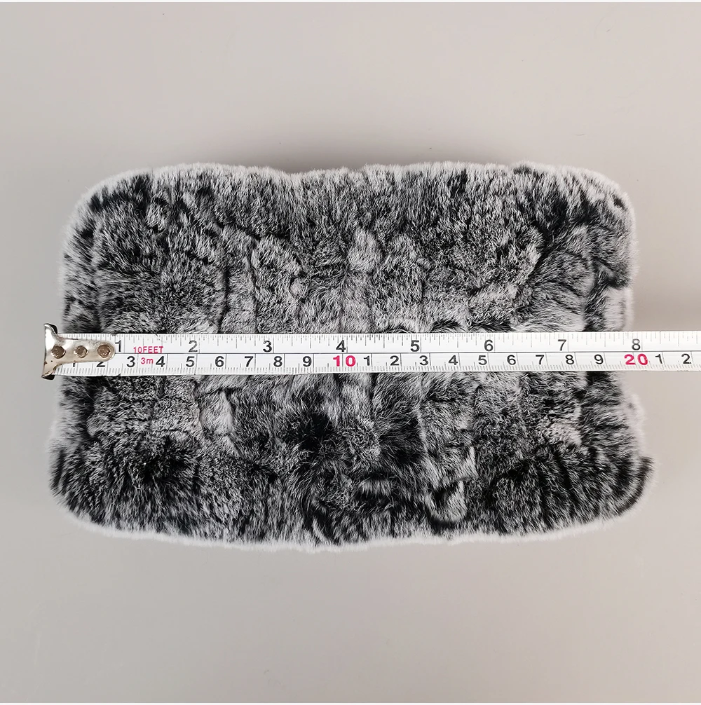 One Set Women Real Rex Rabbit Fur Cuff+Headband Winter Warmer Hat Arm Wrist Sleeve Gloves Female Real Fur Cap+Elastic Wristband