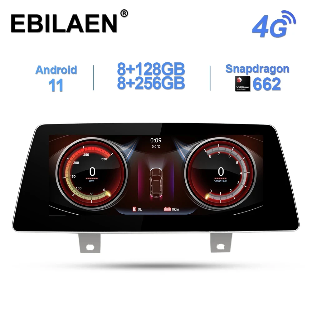 

EBILAEN Car Multimedia Player for BMW 5 Series G30 G31 G38 2018 EVO System Qualcomm Snapdragon Android 11 Navigation Auto 4G IPS