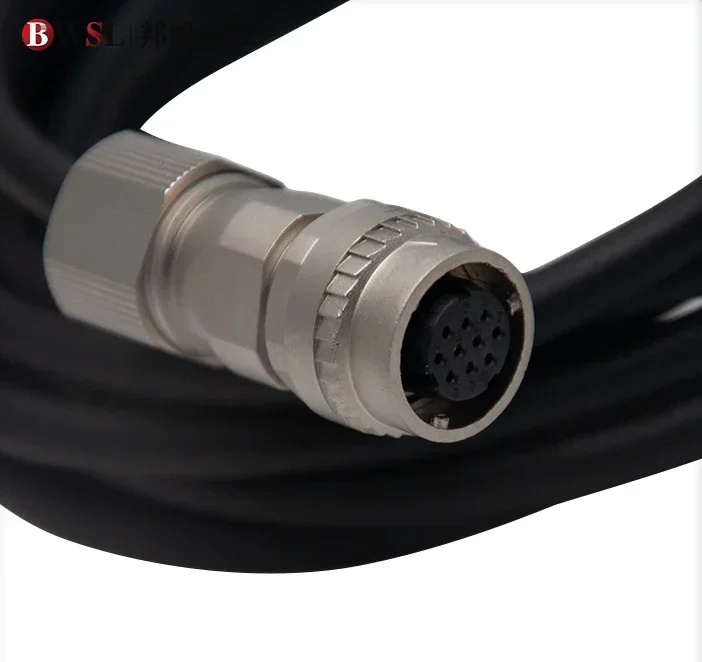 Servo High-power Encoder Cable MR-J3ENSCBL5M-L MR-J3ENSCBL5M-H Drag Chain Cable  In stock
