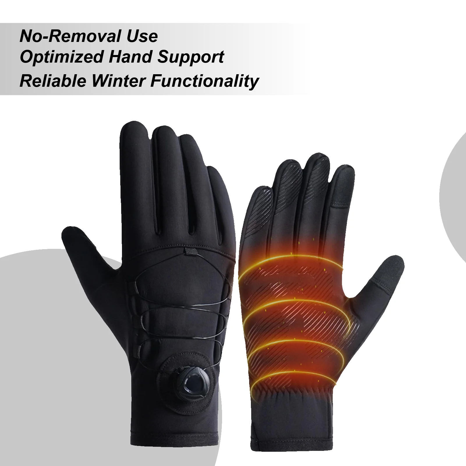 

Snow Gloves Touchscreen Cold Weather Warm Mitten Windproof Mitten For Ski Snowboarding Cycling Fishing Workout Gym Running