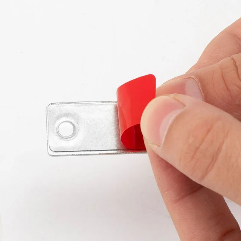 رقيقة جدا غير مرئية خزانة مغناطيسية المصيد المخفية الباب سدادة خزانة خزانة الأثاث الأجهزة لا الحفر ذاتية اللصق #3