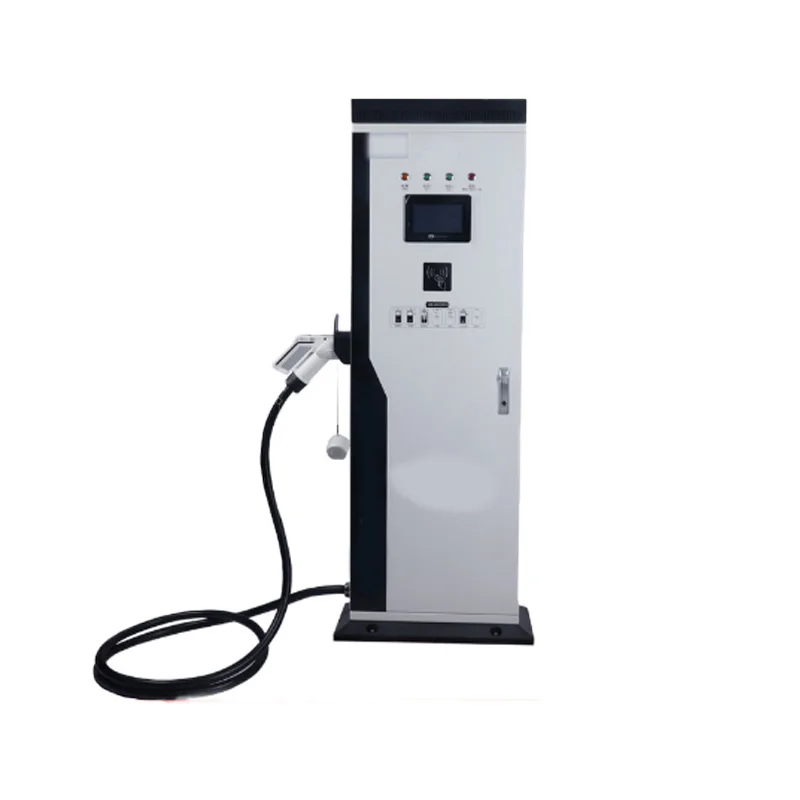 Electric Vehicle Large Fast Charging Station 100KW DC Floor-mounted EV Charger CE Certified New Made in China