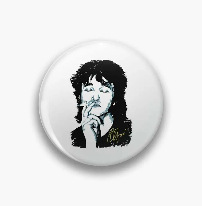 Viktor Tsoi pin singer Circular lapel badge women\'s anime metal brooch men\'s Friends backpack art clothing jewelry