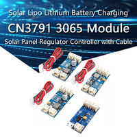 Mini Solar Lipo Lithium Battery Charging Charger Board CN3791 CN3065 Solar Panel Regulator Controller Module with Cable