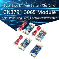 Mini Solar Lipo Lithium Battery Charging Charger Board CN3791 CN3065 Solar Panel Regulator Controller Module with Cable