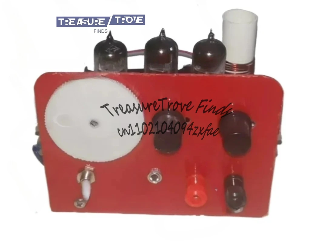 

Regenerative DC Three-lamp Shortwave Tube Radio Kit DIY CW SSB Receiver Battery Powered
