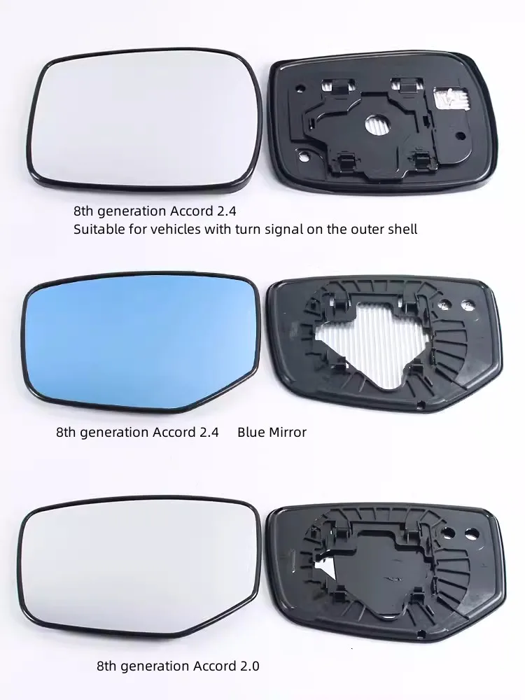 

For Honda 2008-2021Accord 9th Generation 8th Generation 10th Generation Rearview Mirror Lens Reversing Mirror Lens Anti Glare