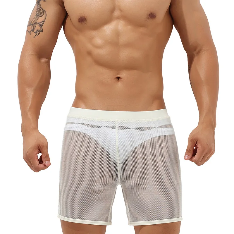 

Men's Underwear Unique Design Low Waist Sexy Shorts With No Lining Comfortable Personalized