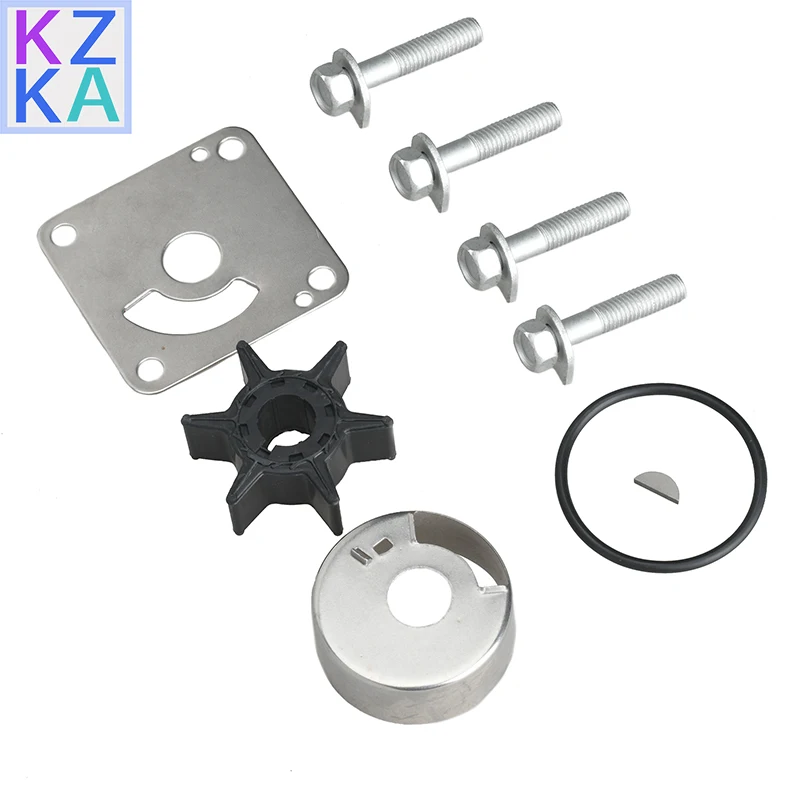 

6L2-W0078 Water Pump Impeller Kit For Yamaha Outboard Lower Unit Parts 2 Stroke 20HP 25HP 18-3431 6L2-W0078-00 6L2W0078