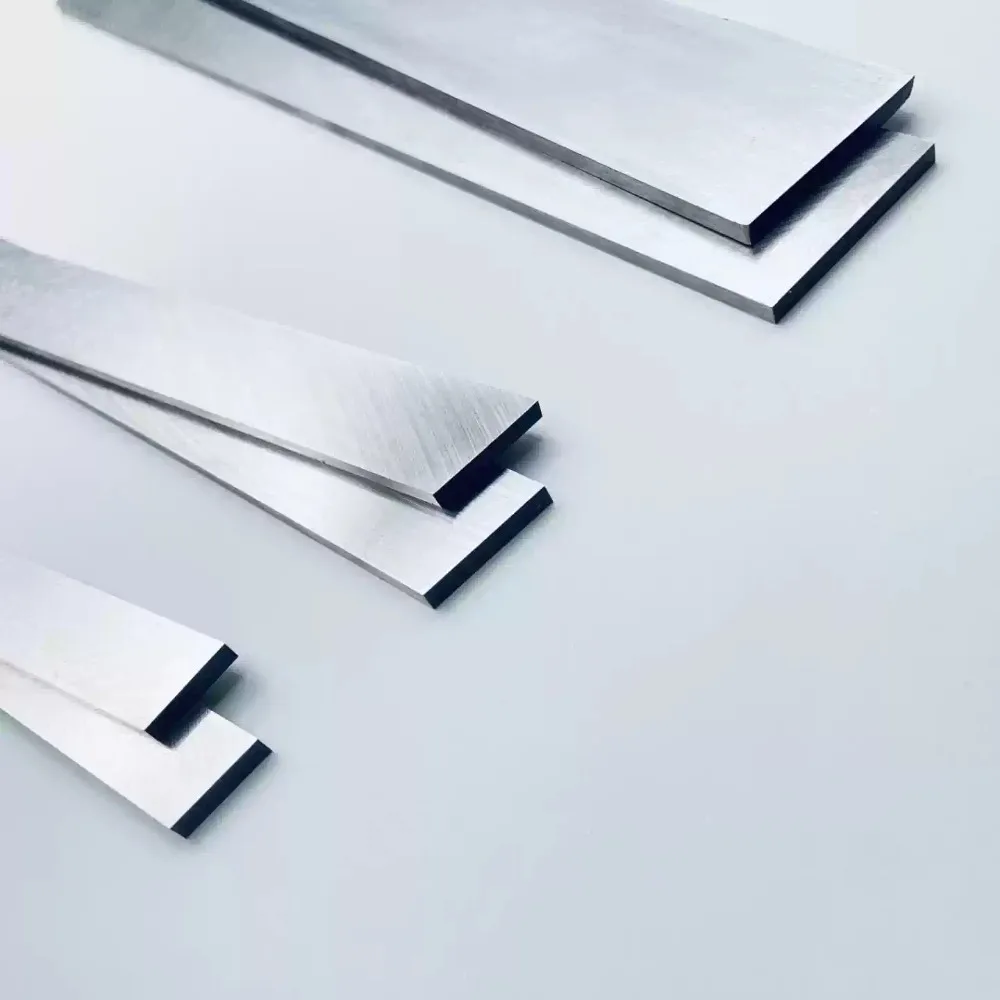 1Pcs 300mm Long HSS White Steel Flat Bar Thickness 1~6mm High Speed Steel Square Turning Blade for Lathe Cutting & CNC Machining