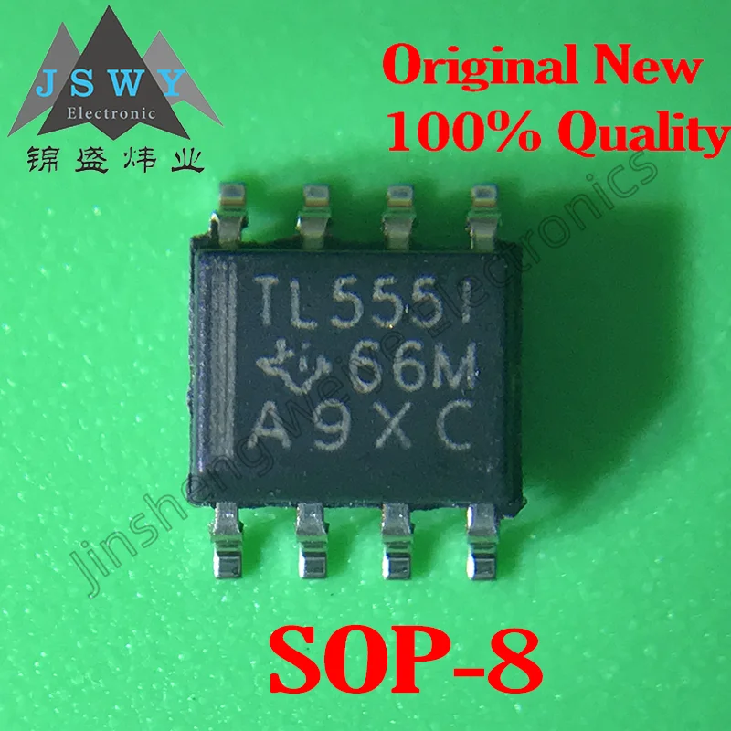 5PCS TLC555IDR TL555I TL5551 SOP-8 SMT Timer Oscillator IC New Free Shipping