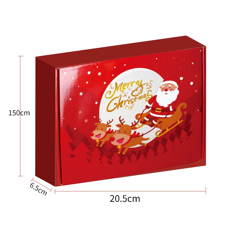 Advent Calendar Package Box, Presente De Embalagem De Papel De Papelão, Produto Personalizado