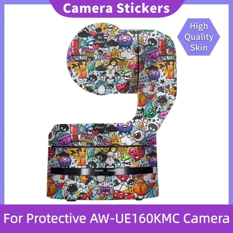 

Decal Skin Protector Coat For Protective AW-UE160KMC Camera Sticker Body Protective for Lumix AW-UE160 All-in-One 4K Camera
